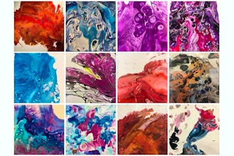 Fluid Acrylic Paint Pouring: Create Your own Abstract